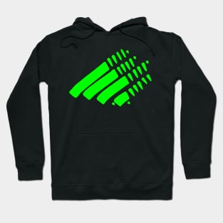 Diagonal Stripes Pattern Design Hoodie